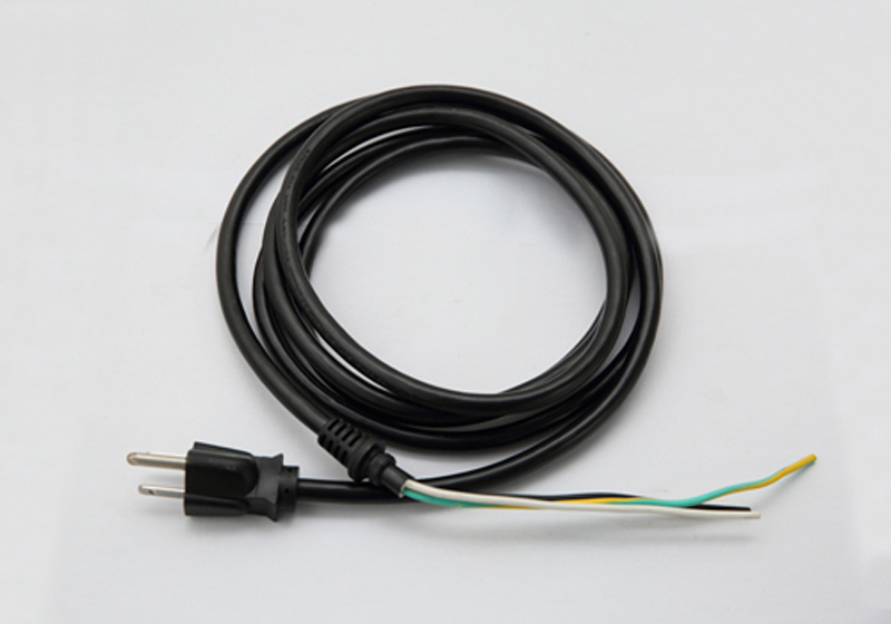 美标电源线插头