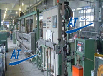 2丝芯线线径公差押出机生